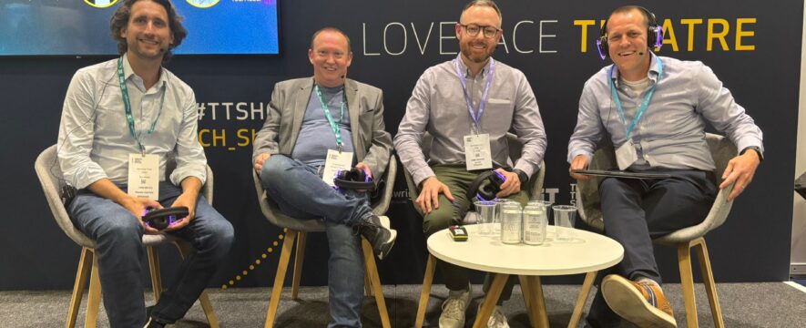 Panelists at the Travel Tech Show in London